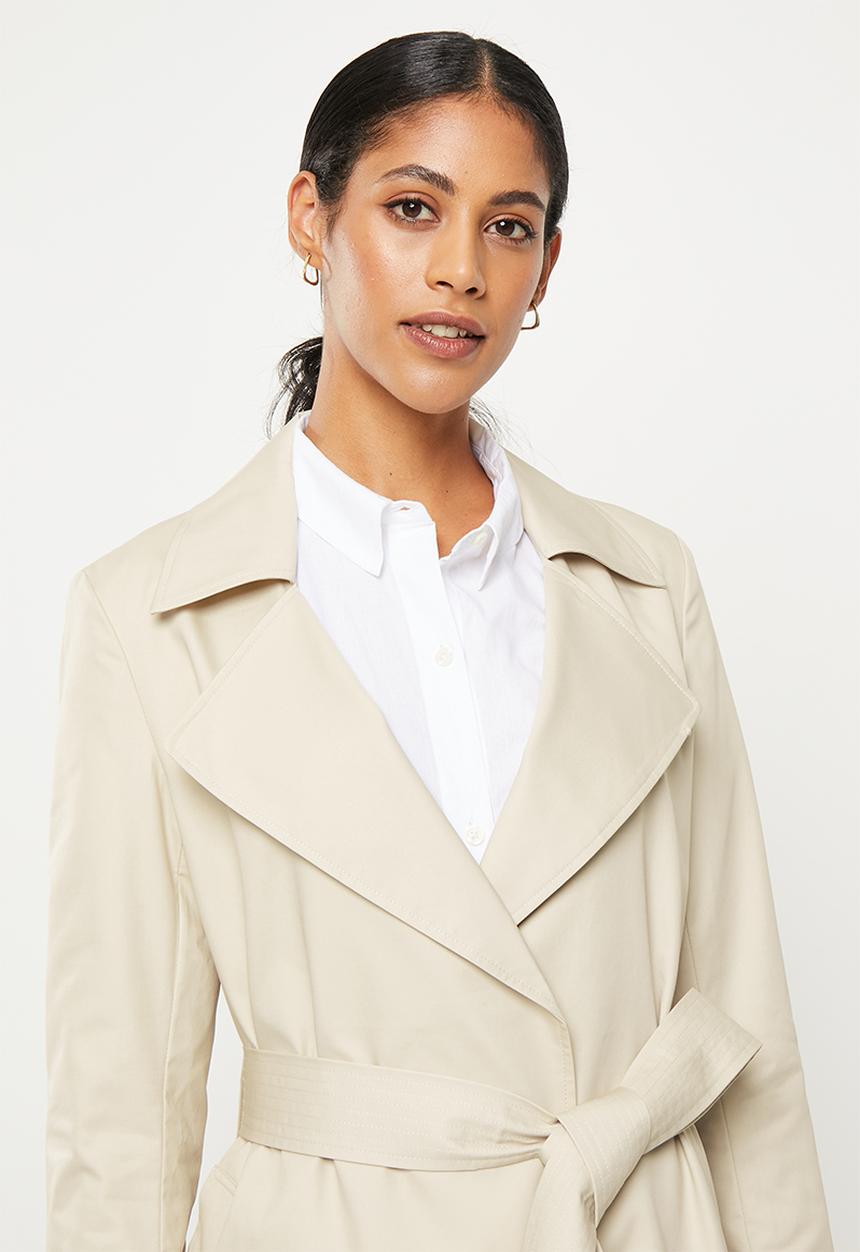 Pringle of Scotland - Trench coat - stone