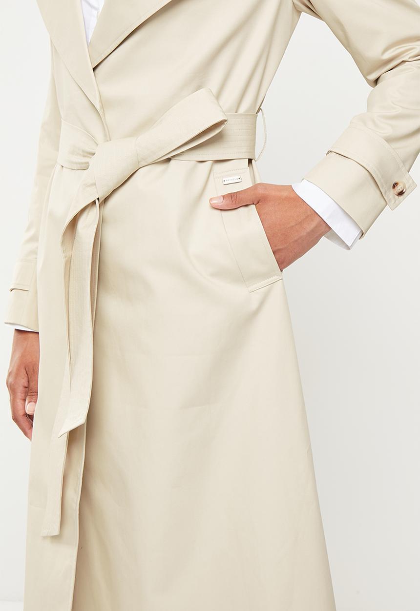 Pringle of Scotland - Trench coat - stone