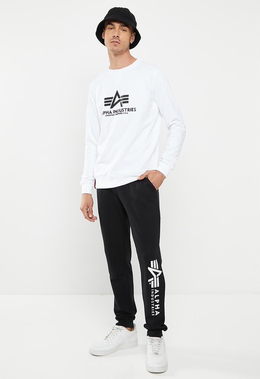 Alpha Industries - A.i logo print jogger - black