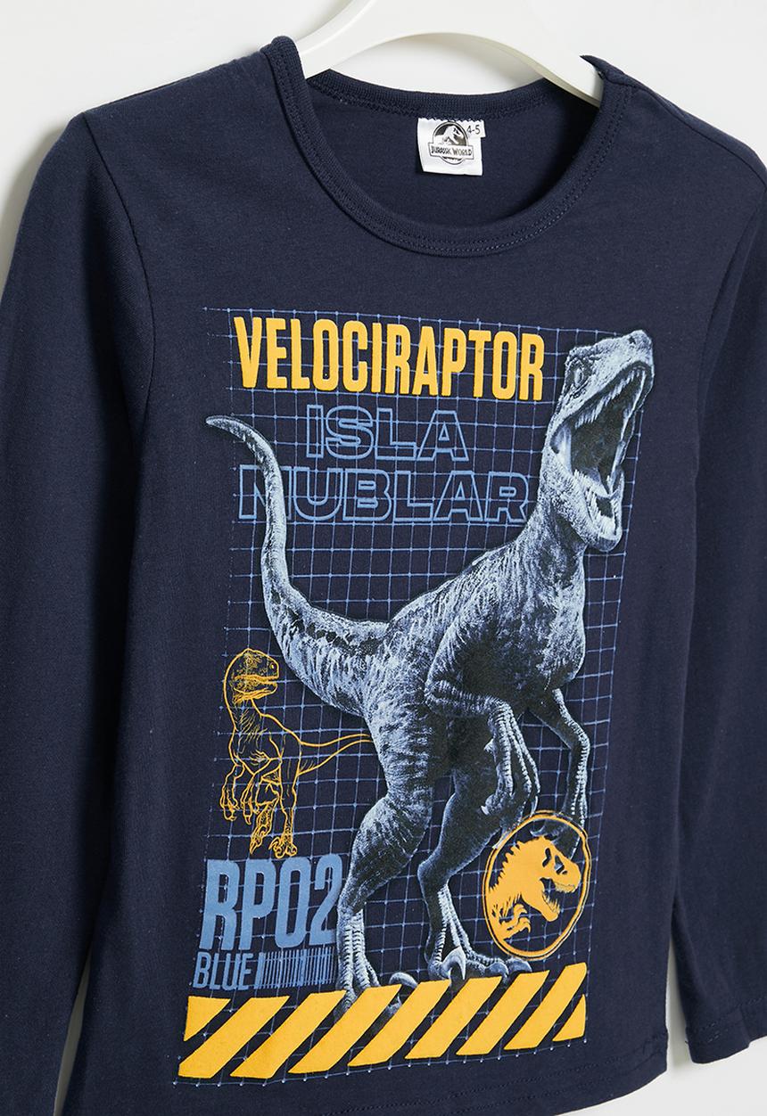 Pop Candy - Jurassic world tee - navy