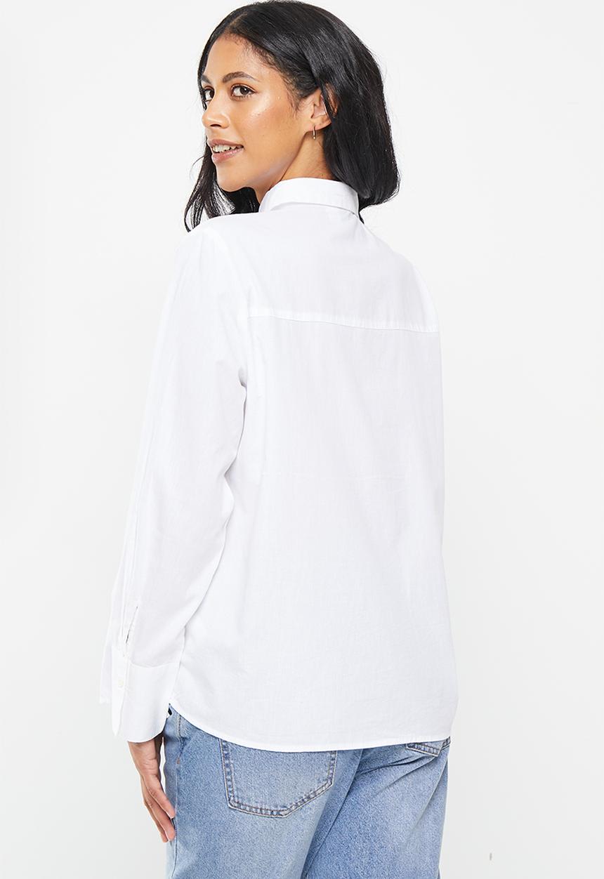 H&M - Cotton shirt - white