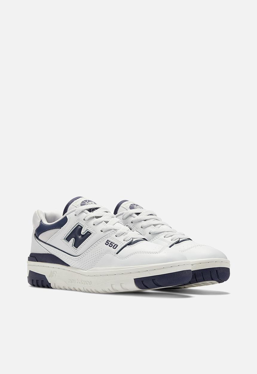 New Balance  - 550 - courtside - white/dark mercury