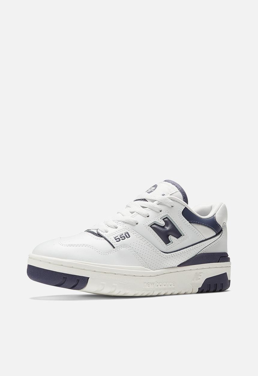 New Balance  - 550 - courtside - white/dark mercury