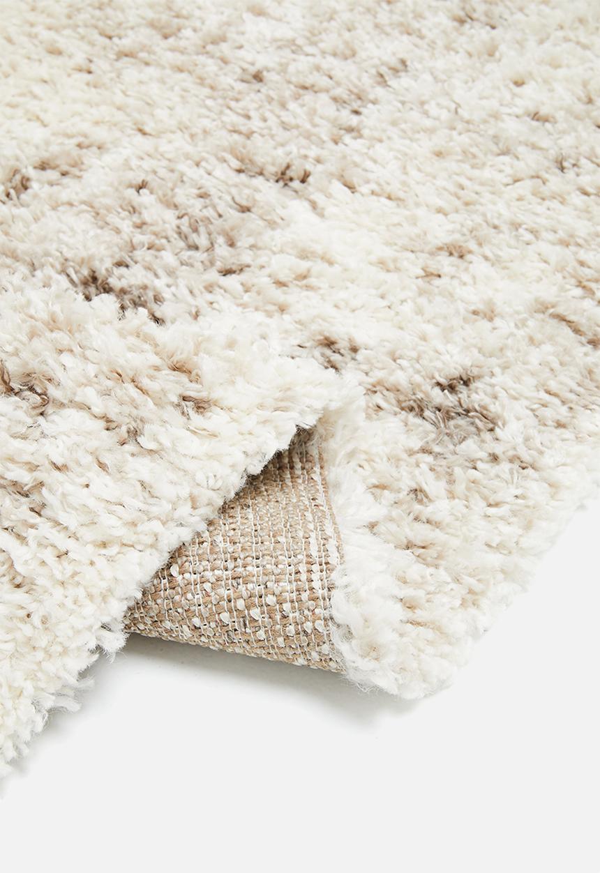 Fotakis - Abstract gipsy shaggy rug - grey