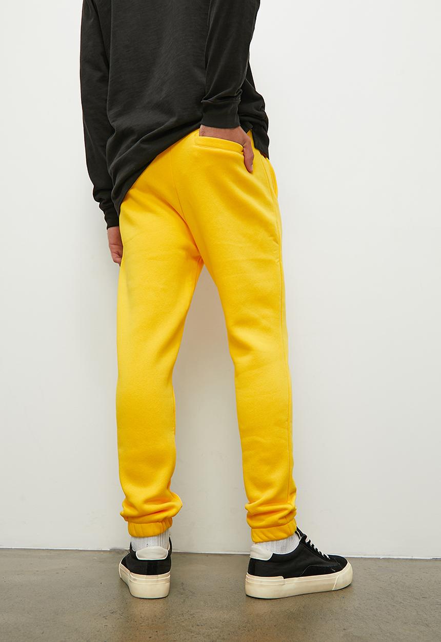 Superbalist - Fashion rubber print sweat pant - yellow