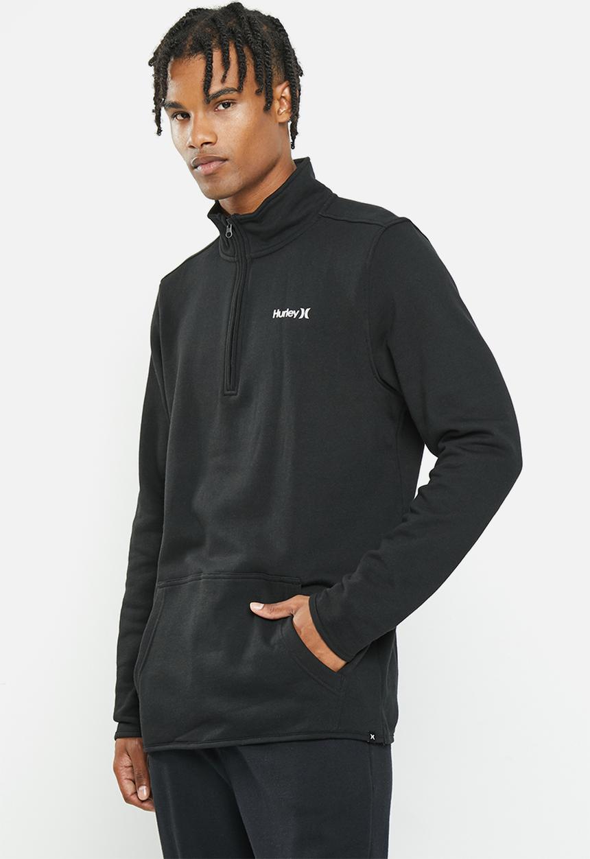 Hurley - One & only track fleece - black