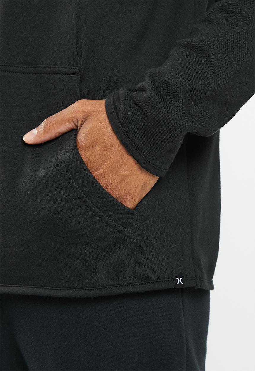 Hurley - One & only track fleece - black