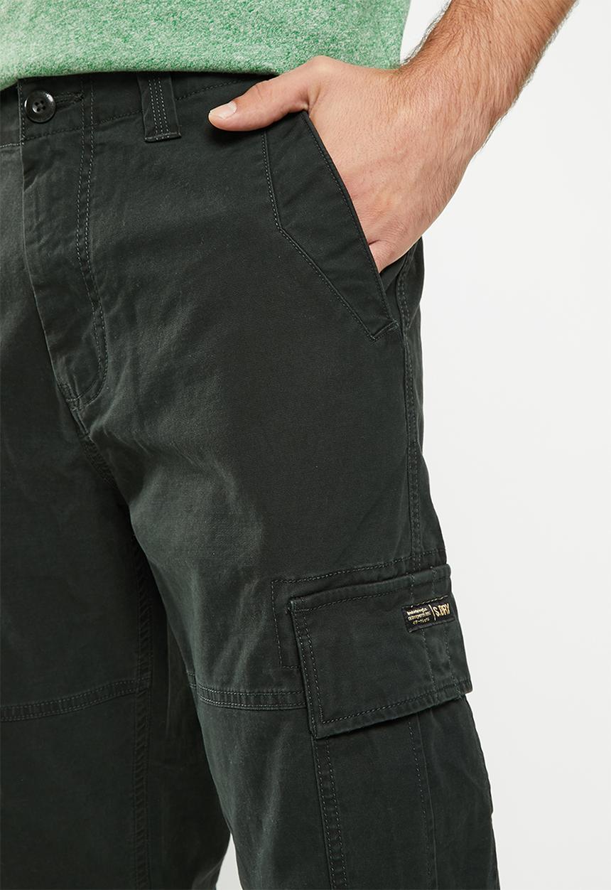 Superdry. - Core cargo - washed black