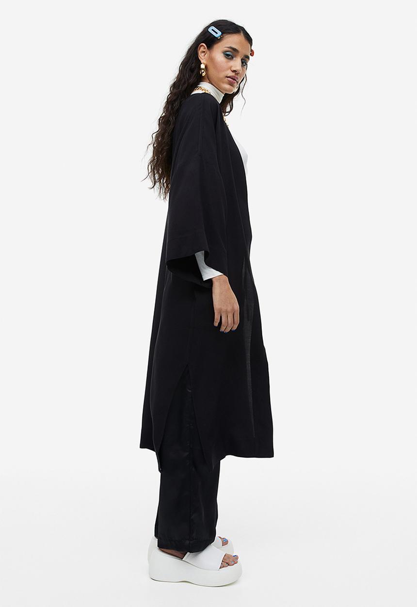 H&M - Oversized kaftan - black