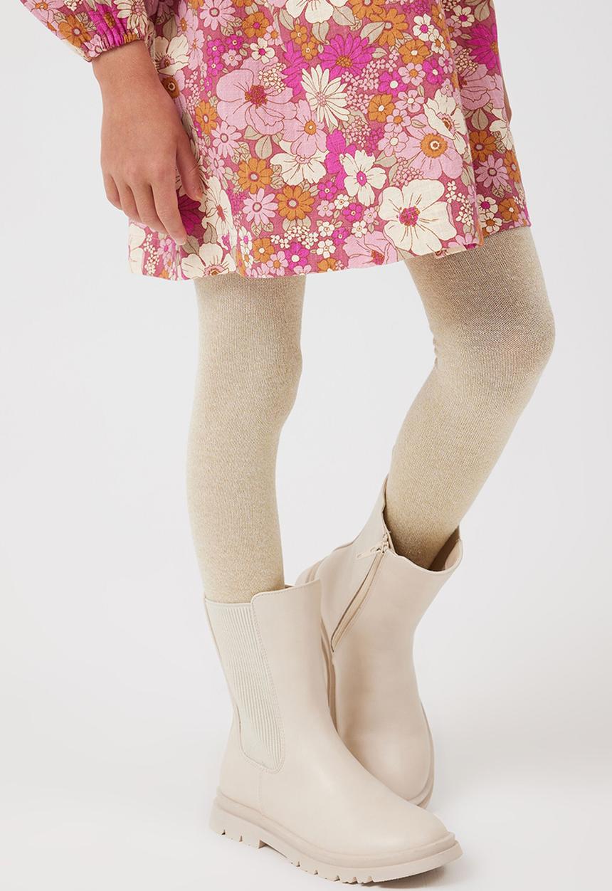 Cotton On - Solid tights - new gold shimmer