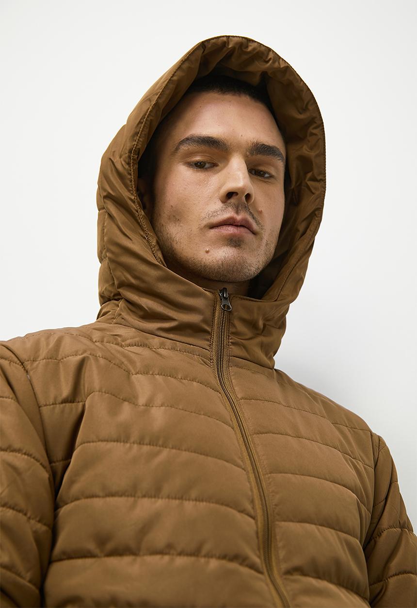 Superbalist - Hobbs lightweight hooded puffer jacket - taupe