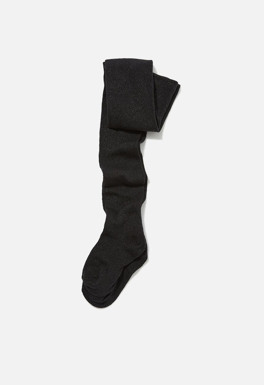Cotton On - Solid tights - true black shimmer