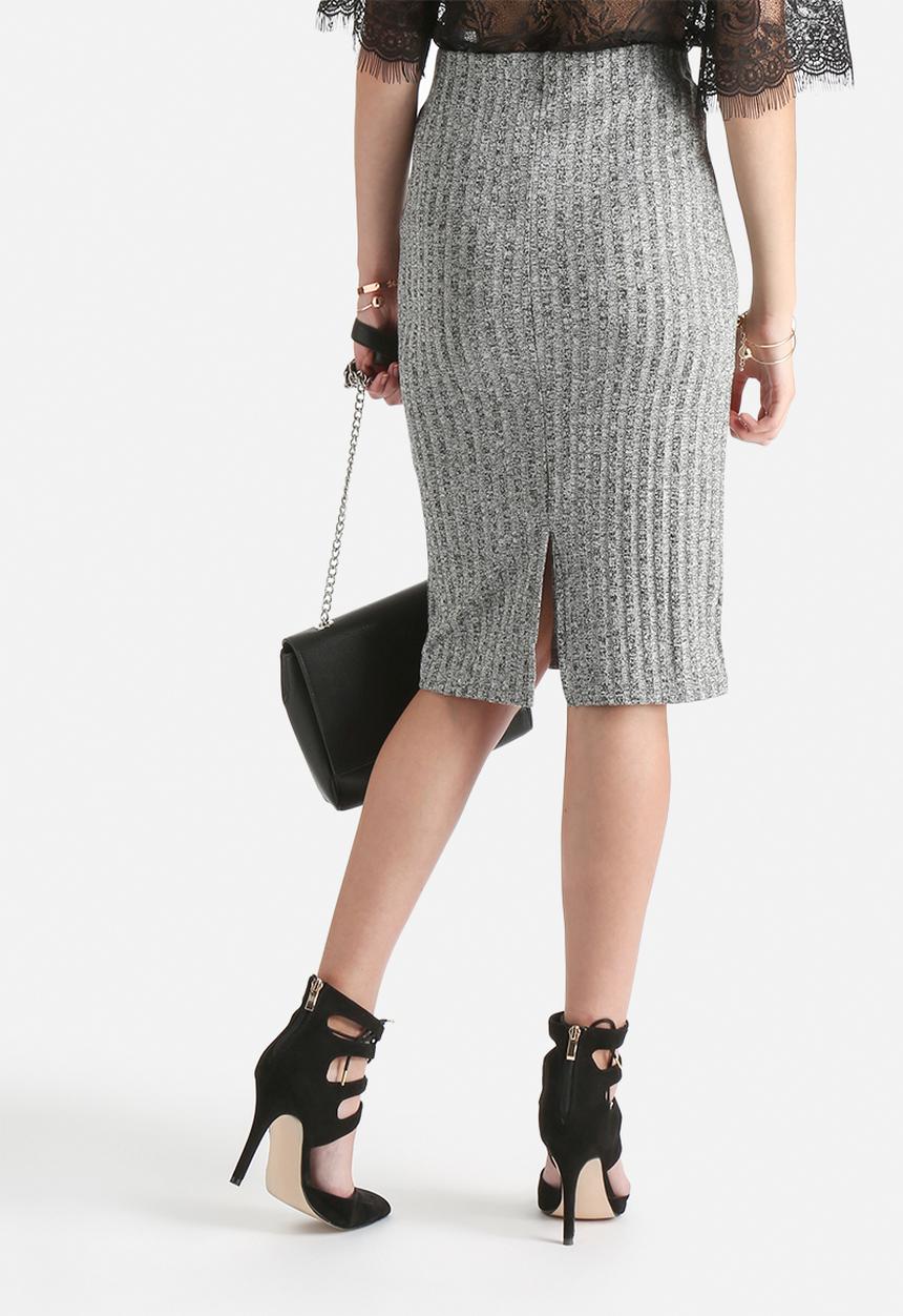 VILA - Nolas Ribbed Skirt