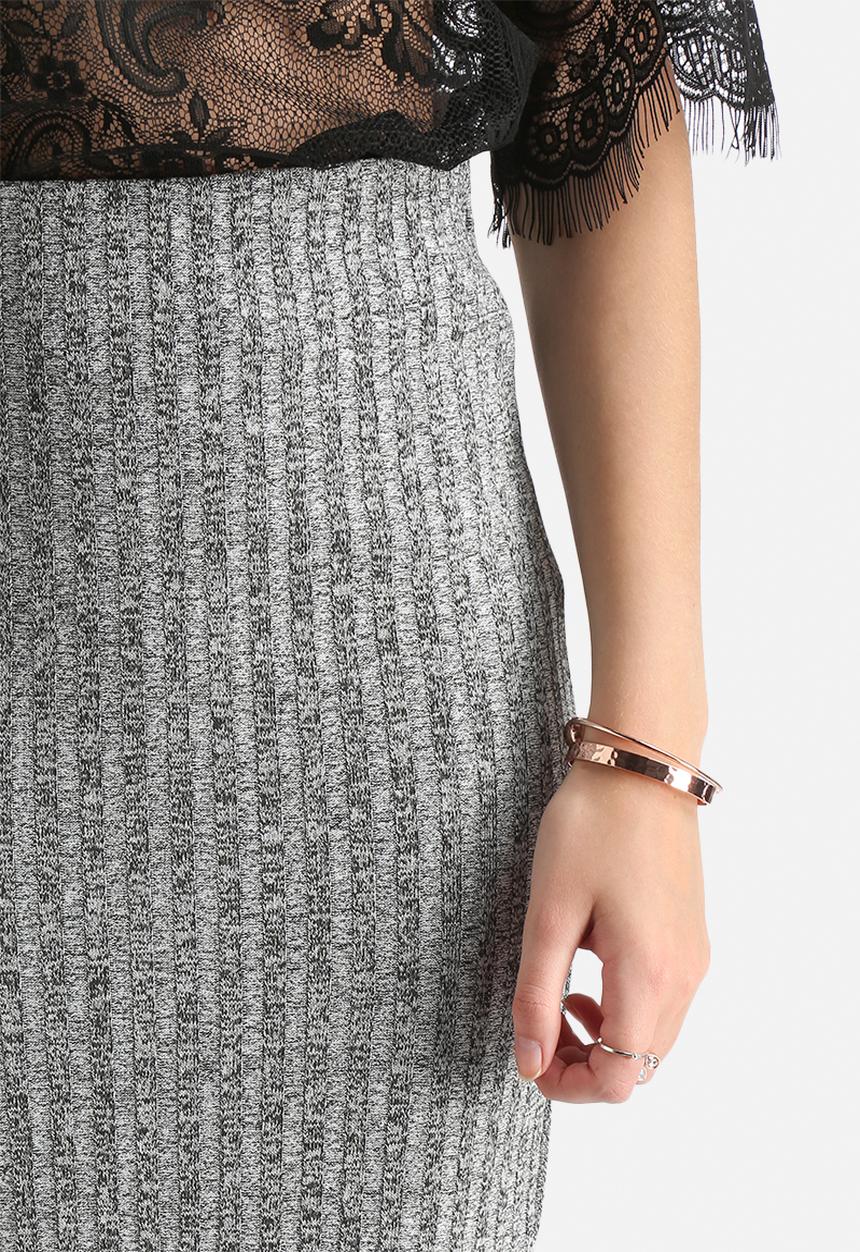 VILA - Nolas Ribbed Skirt