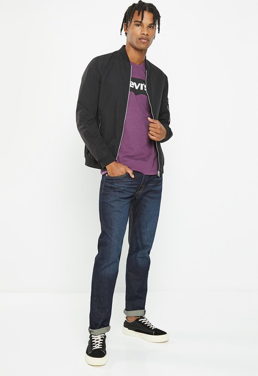 Levi’s® - Graphic crewneck tee bw color extension - purple