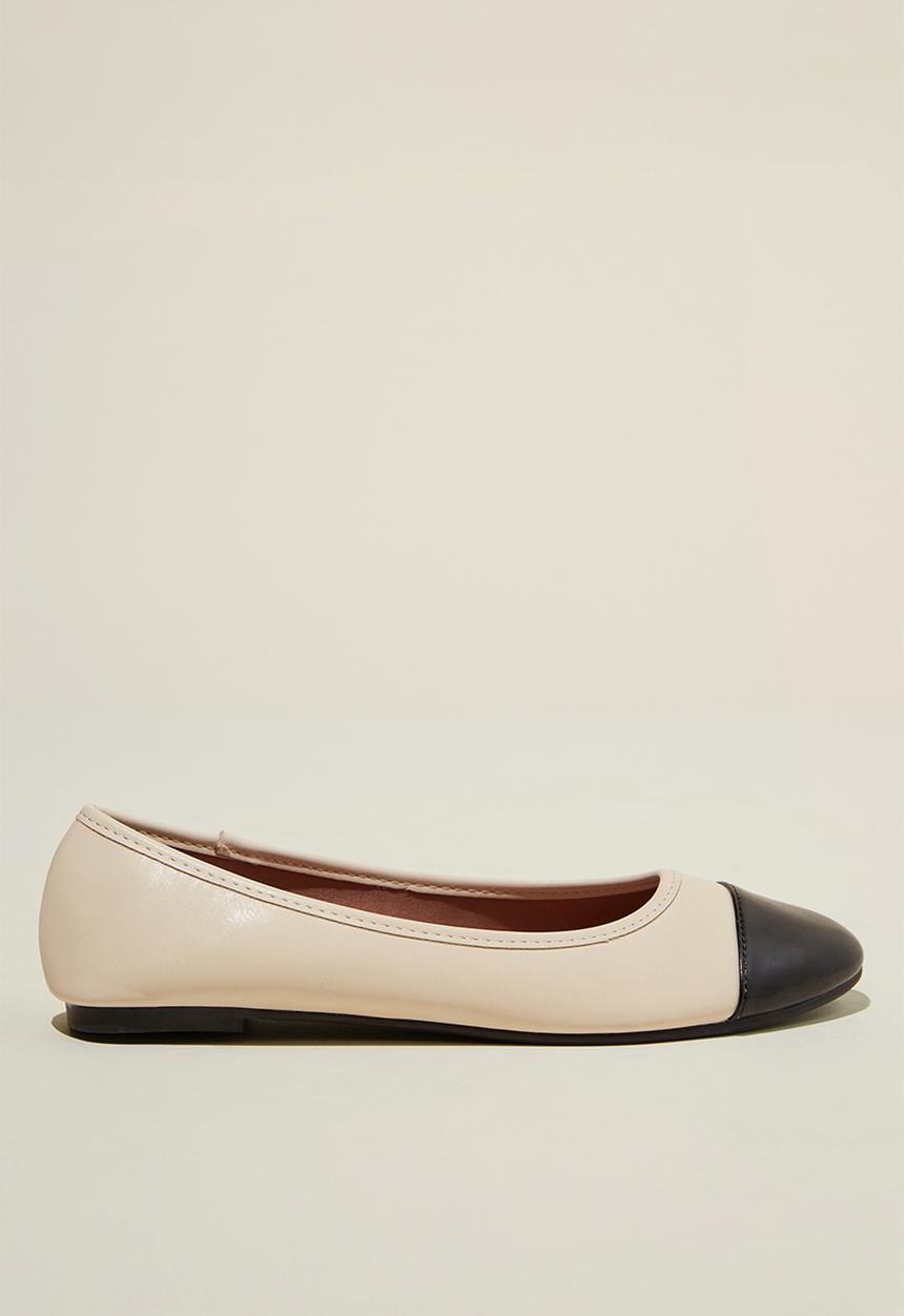 Cotton On - Emma ballerina - ecru