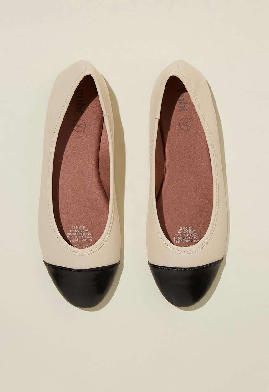 Cotton On - Emma ballerina - ecru