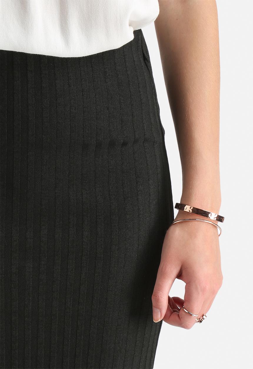VILA - Nolas Ribbed Skirt
