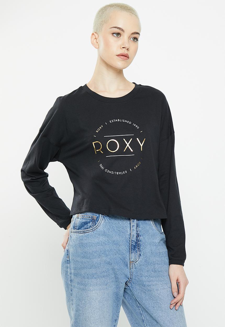 Roxy - Winter noon long sleeve tee - anthracite