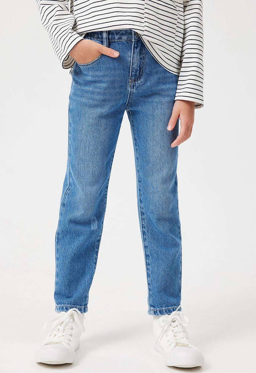 Cotton On - India mom jean - weekend blue wash