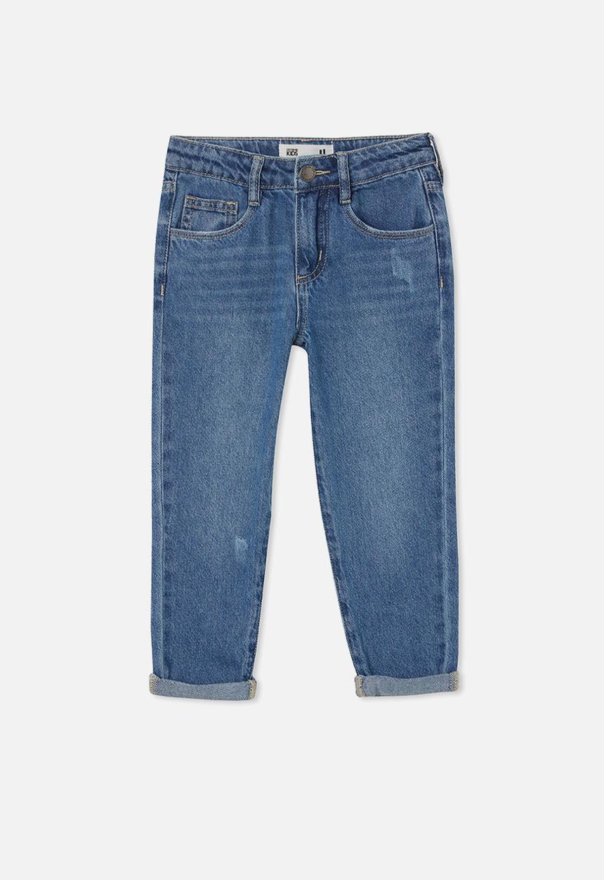 Cotton On - India mom jean - weekend blue wash