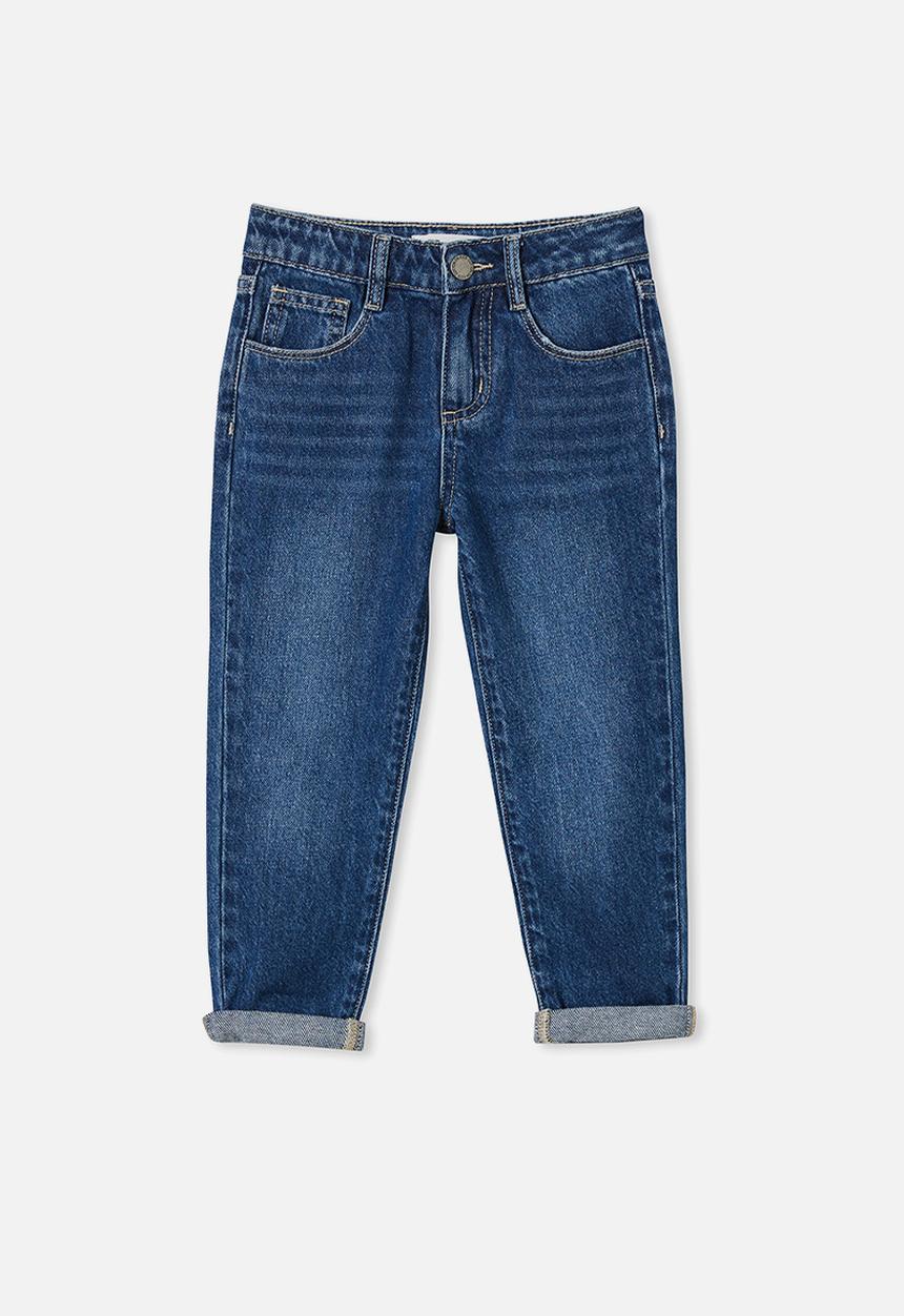 Cotton On - India mom jean - midnight blue wash