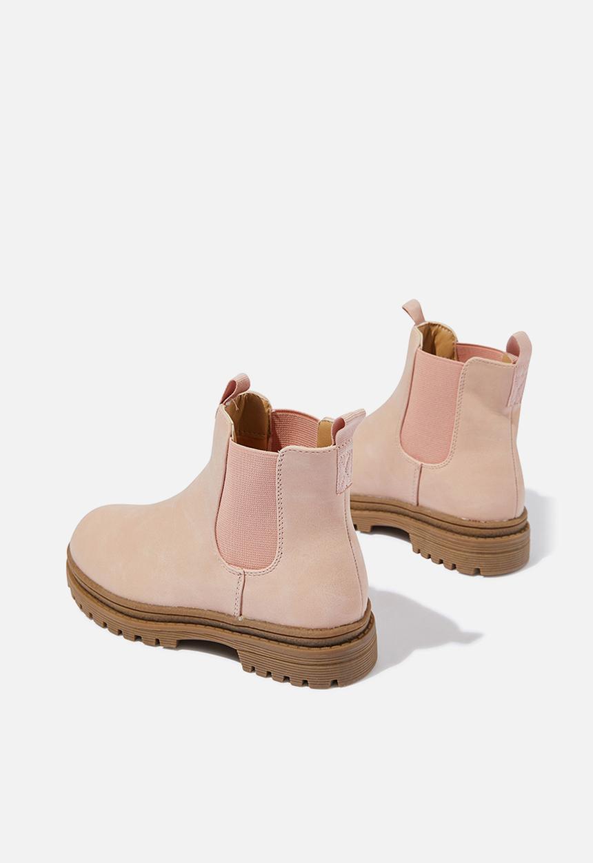 Cotton On - Pull on gusset boot - dusty pink