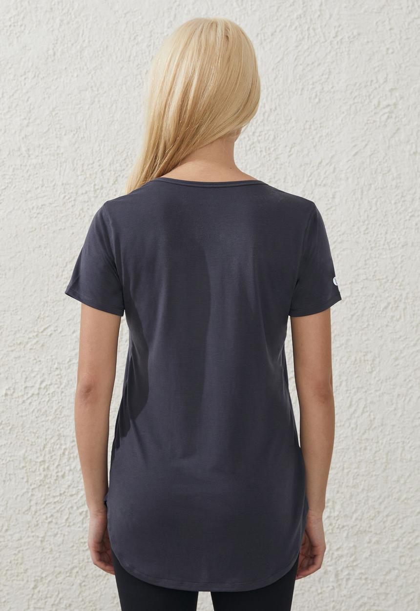 Cotton On - Gym T-shirt - element blue
