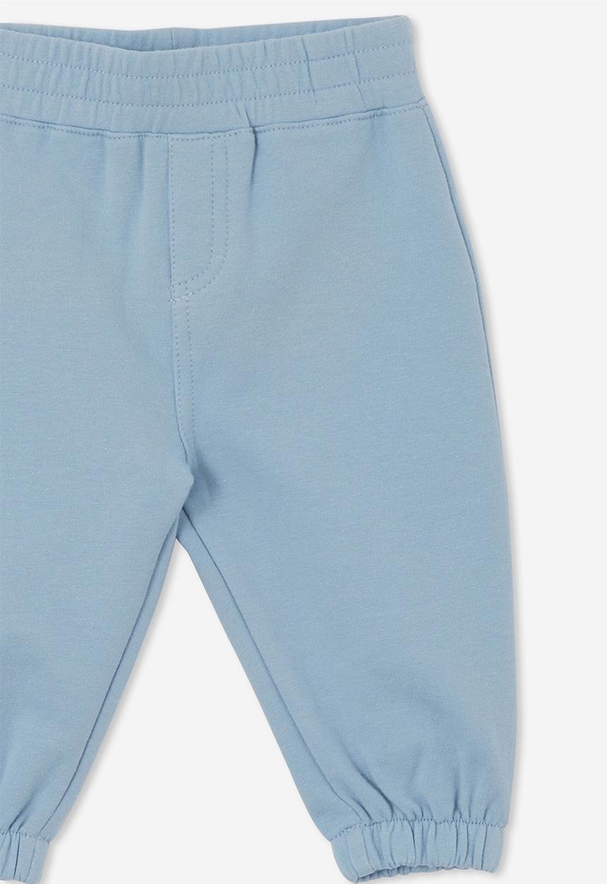 Cotton On - Felix trackpant - dusty blue