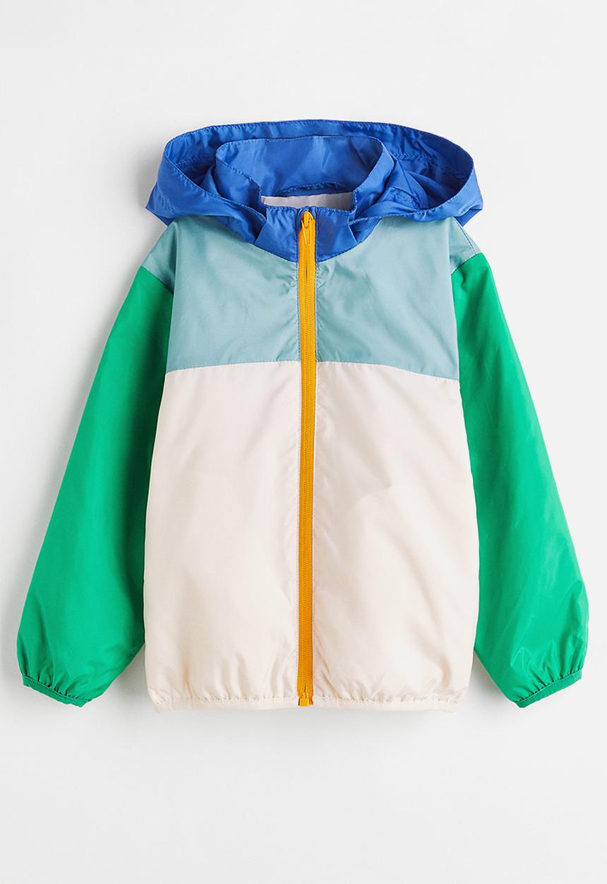 H&M - Block-coloured windbreaker - cream/block-coloured
