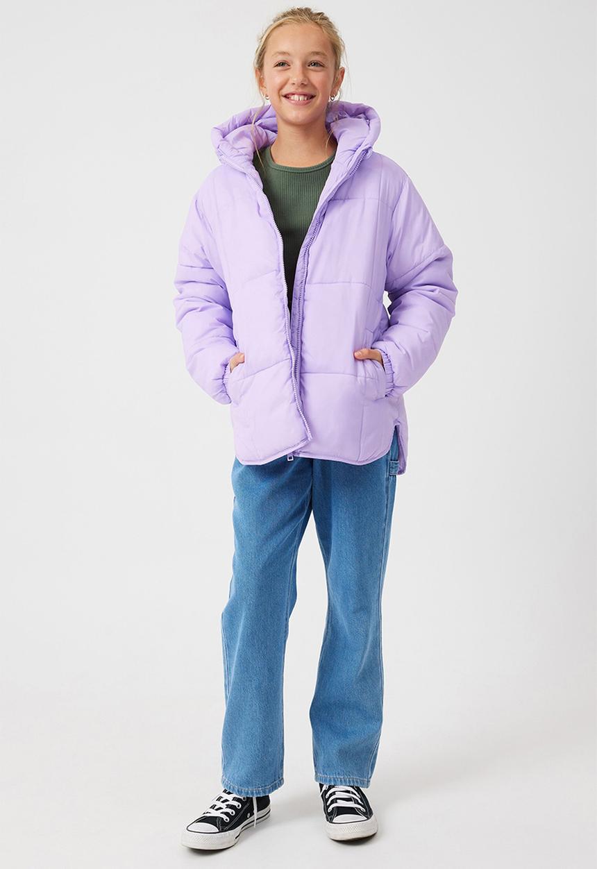 Cotton On - Alexis super puffer jacket - lilac drop