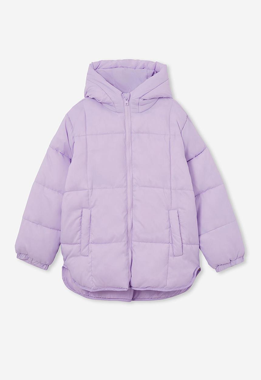 Cotton On - Alexis super puffer jacket - lilac drop