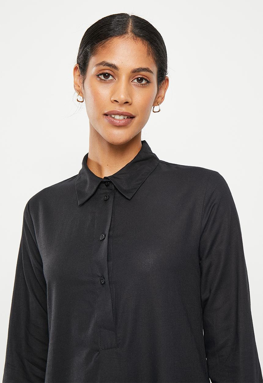 AMANDA LAIRD CHERRY - Tileba dress - black