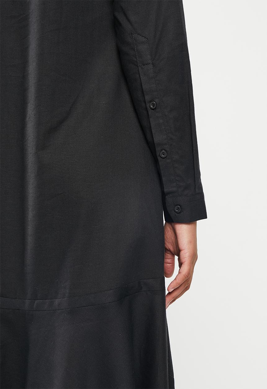 AMANDA LAIRD CHERRY - Tileba dress - black