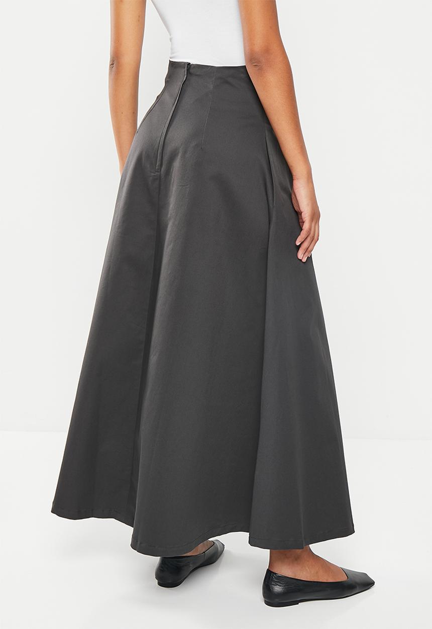 AMANDA LAIRD CHERRY - Aspen skirt - charcoal