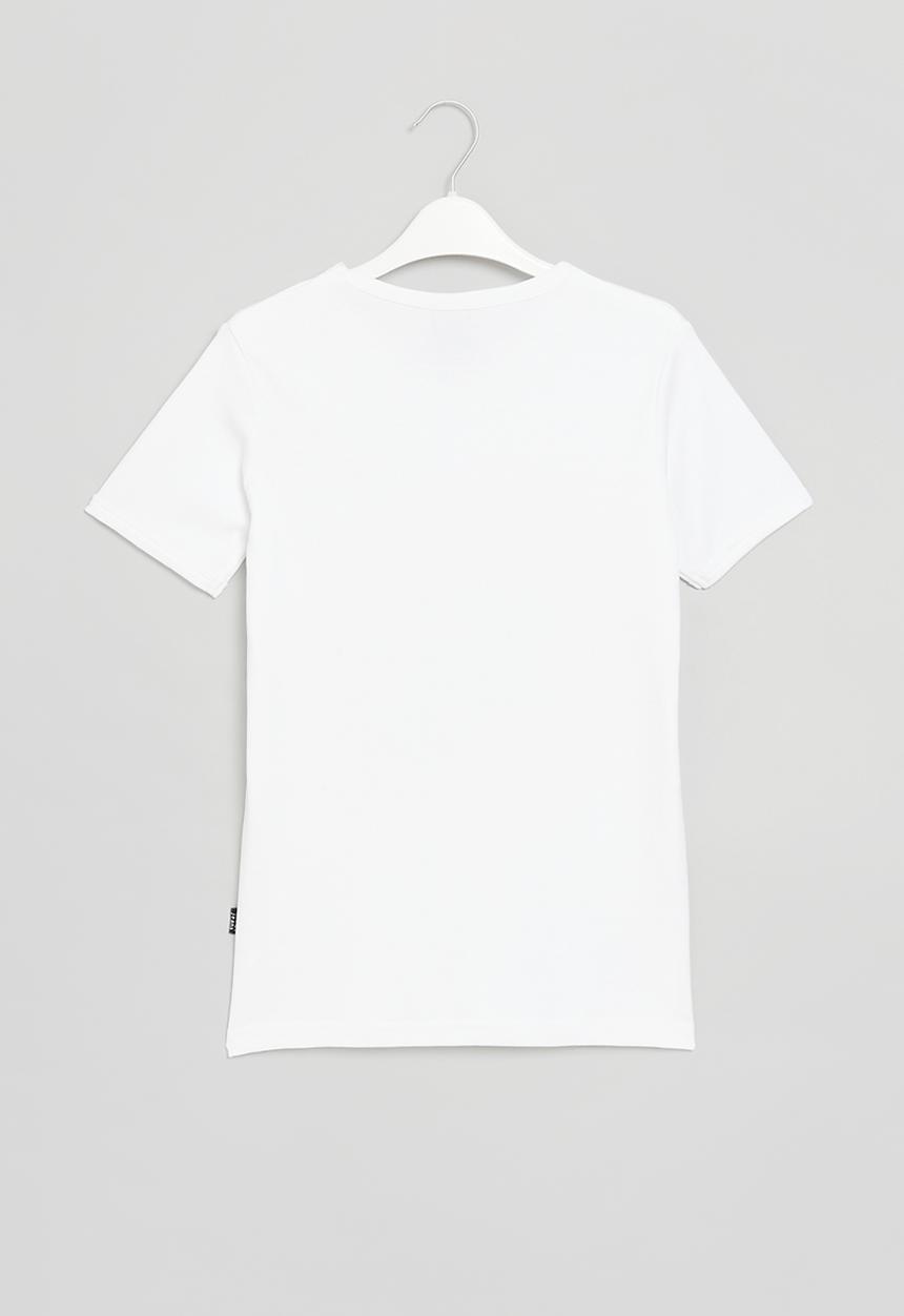 SOVIET - Boys muscle fit tee - white