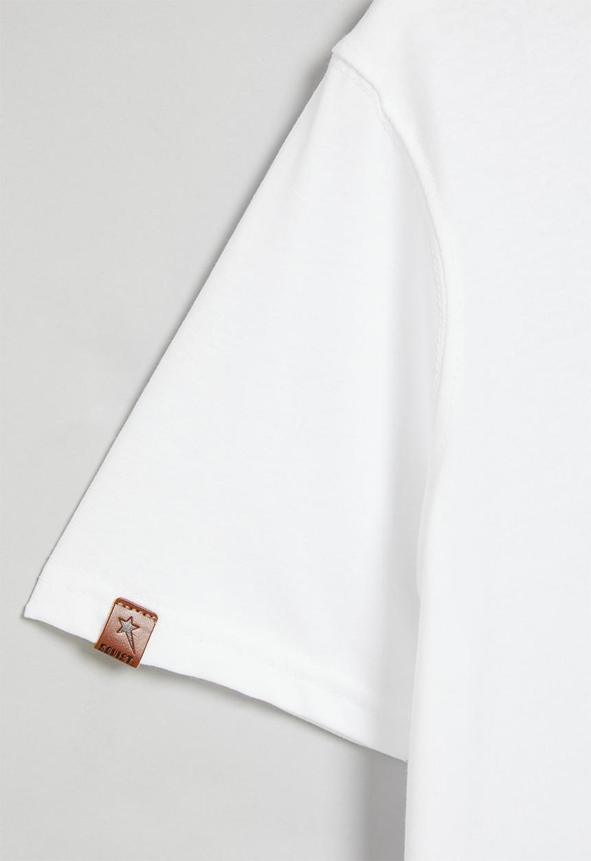 SOVIET - Boys short sleeve fashion tee - white