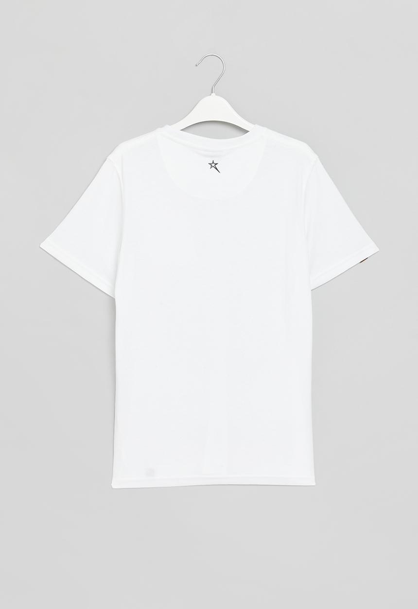 SOVIET - Boys short sleeve fashion tee - white