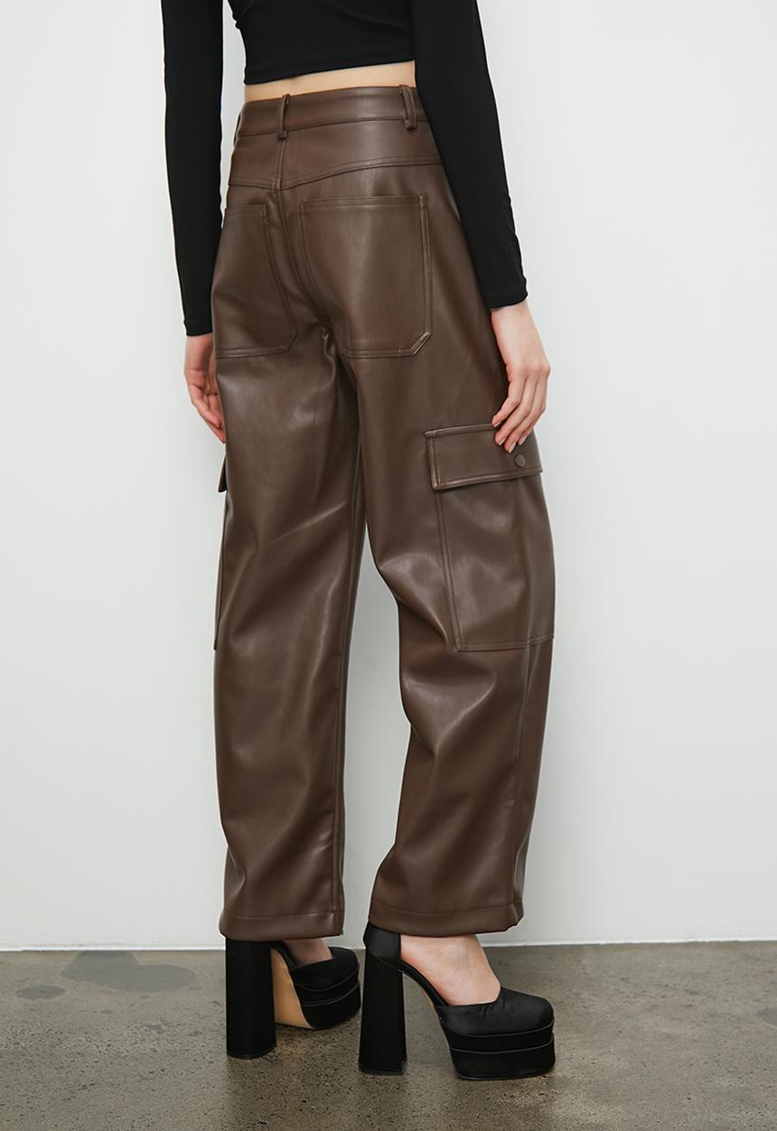 Blake - Pu cargo - chocolate