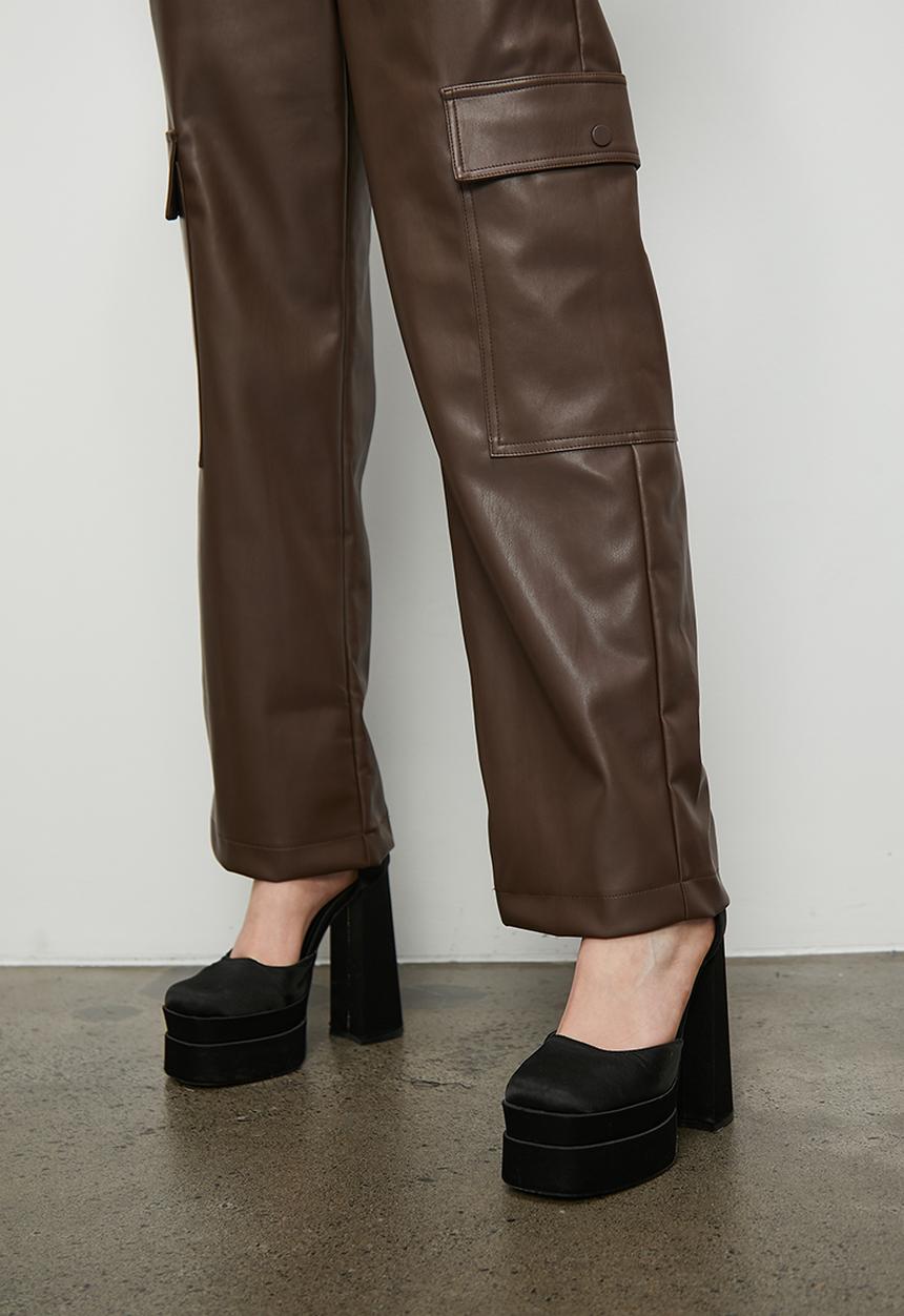 Blake - Pu cargo - chocolate