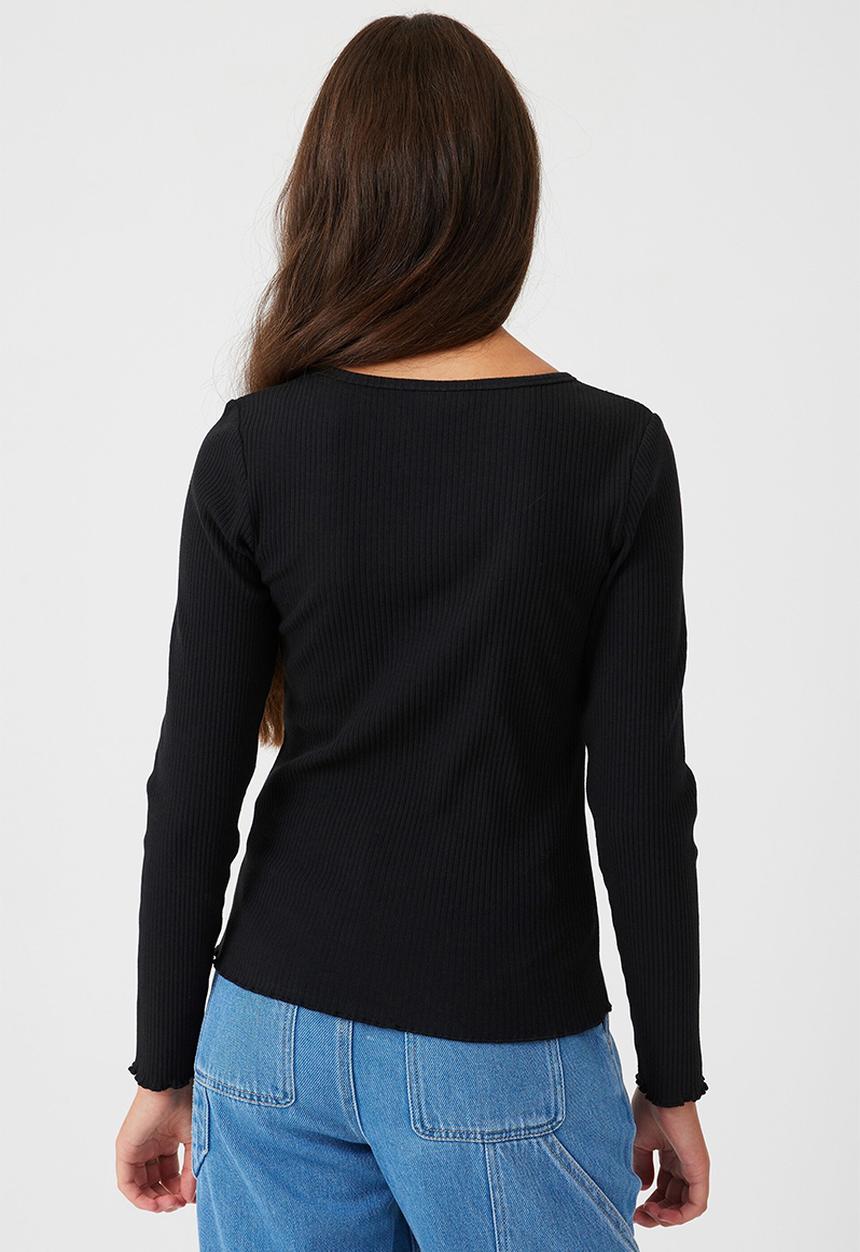 Cotton On - Jemma crew - black