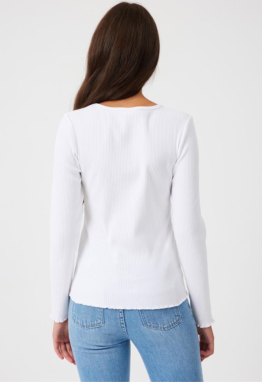 Cotton On - Jemma crew - white