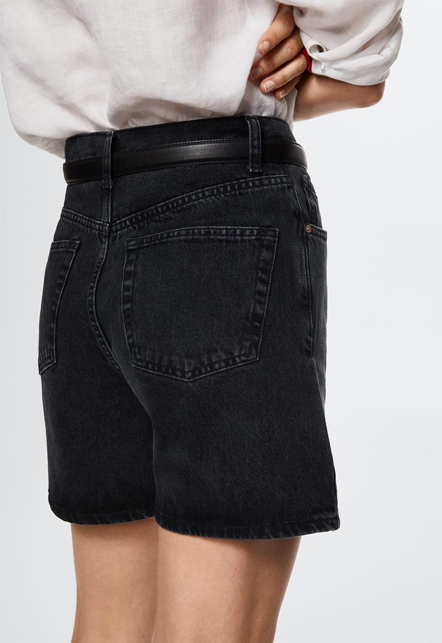 MANGO - Shorts zaida - open grey