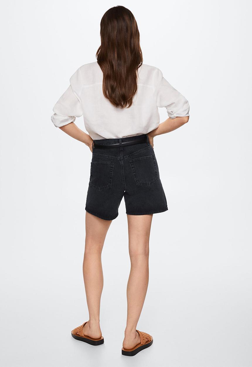 MANGO - Shorts zaida - open grey