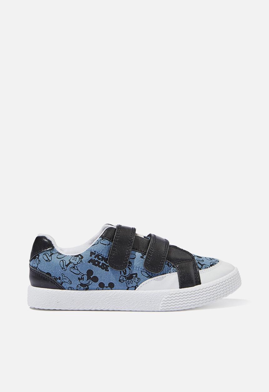Cotton On - Licensed darcy double strap - lcn dis mickey mouse/denim repeat