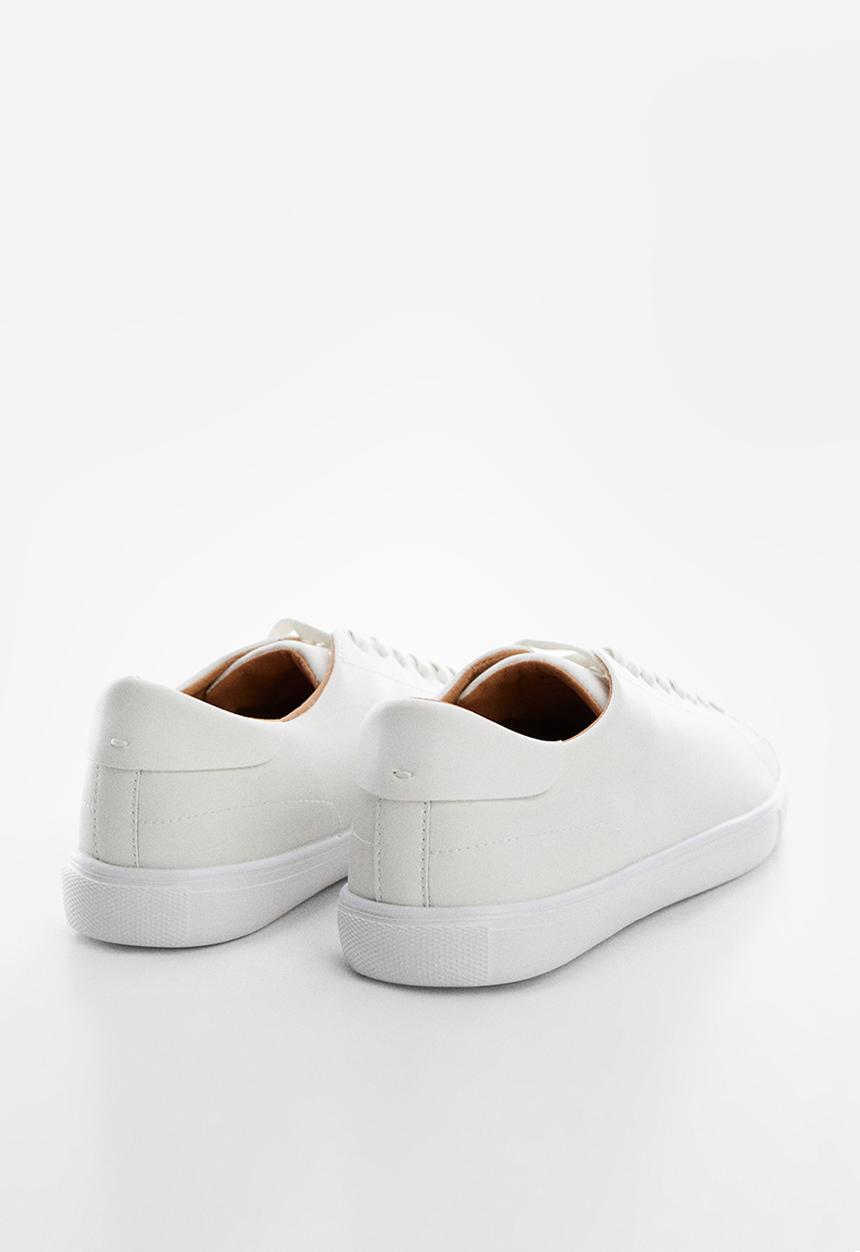 MANGO - Sport shoes metrolea - white