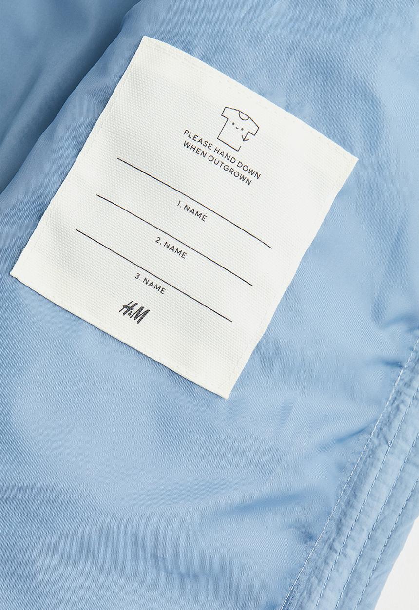 H&M - Quilted gilet - blue