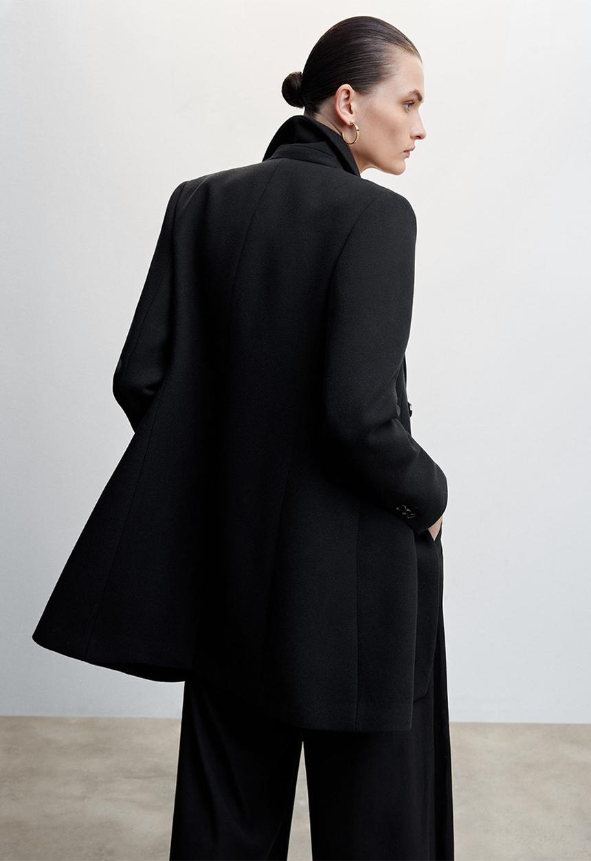 MANGO - Coat dali - black
