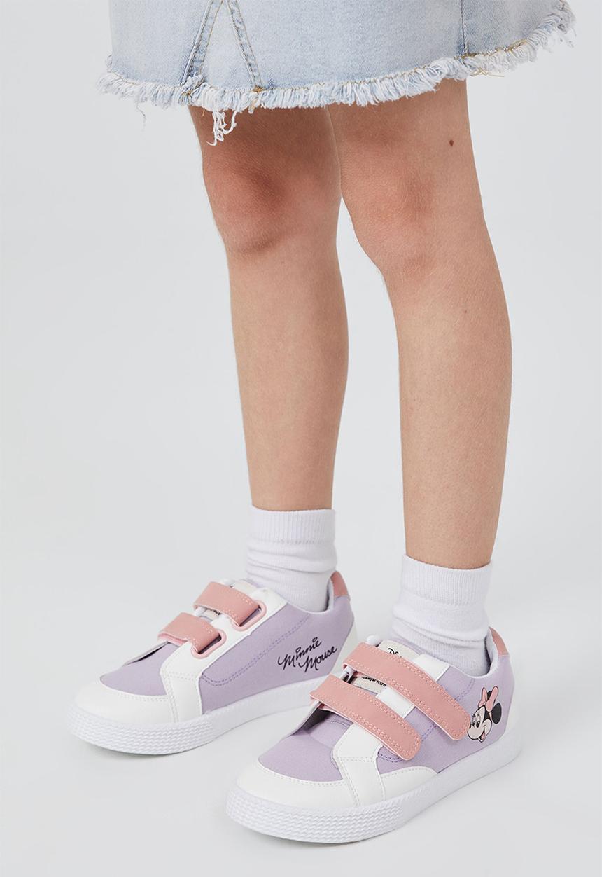 Cotton On - Licensed darcy double Strap - lcn dis minnie mouse/lilac drop