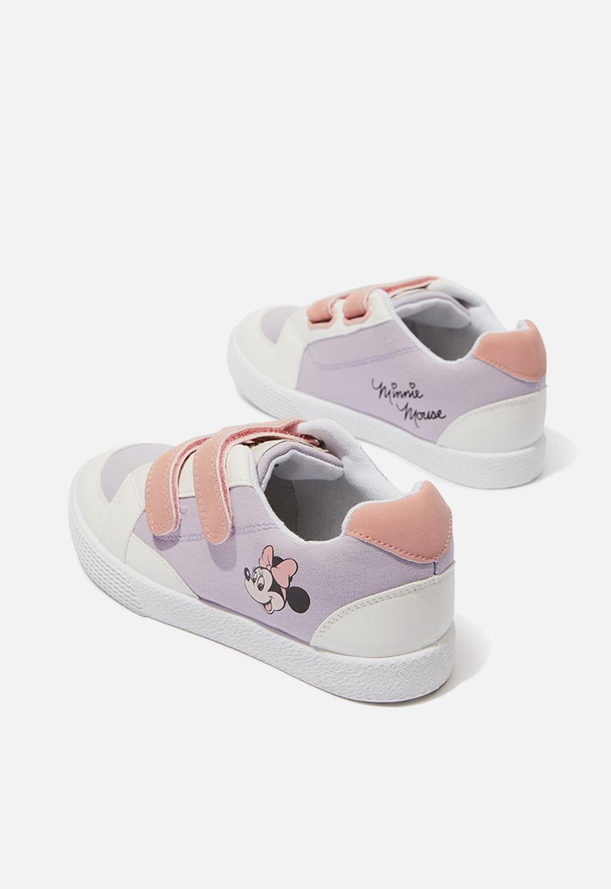 Cotton On - Licensed darcy double Strap - lcn dis minnie mouse/lilac drop